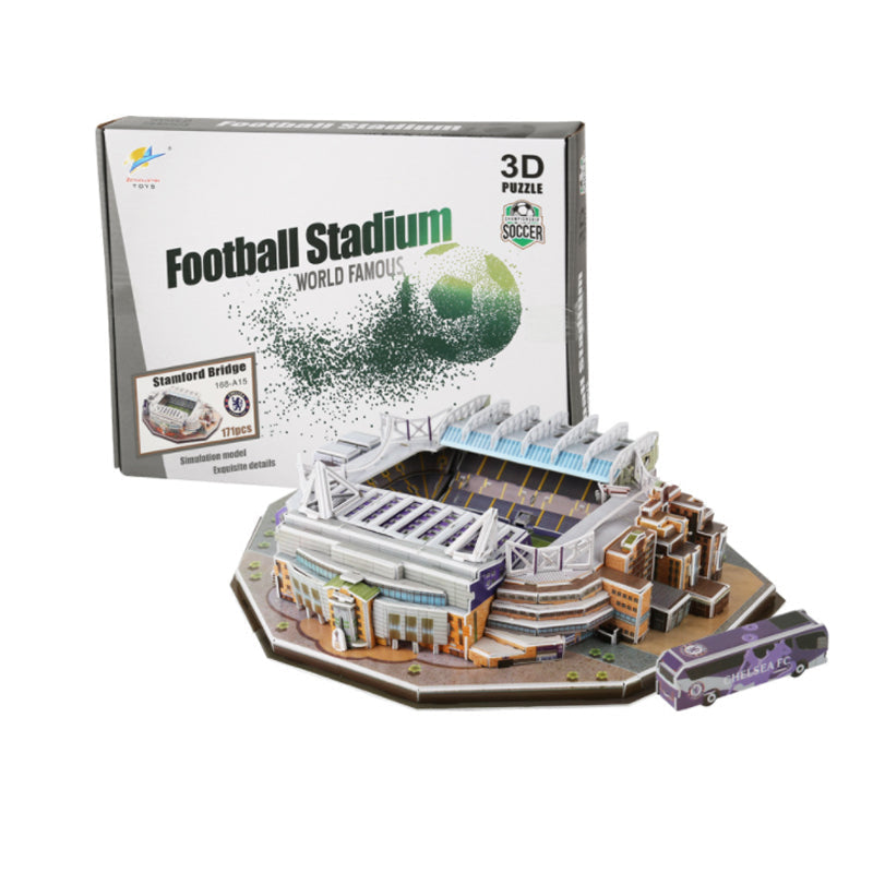 Marcelie | 3D Puslespil Fodboldstadion