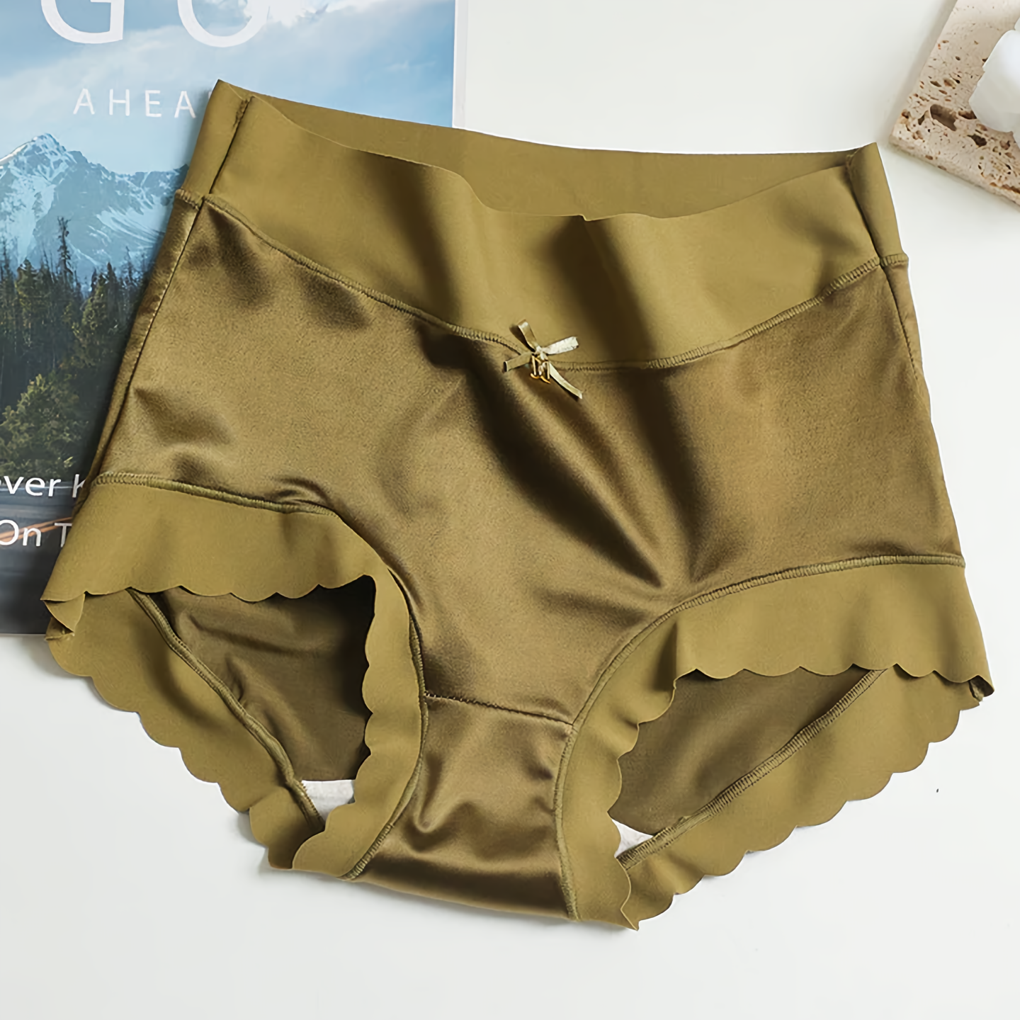 Marcelie | 5 Stykker Sømløs Satin Blød