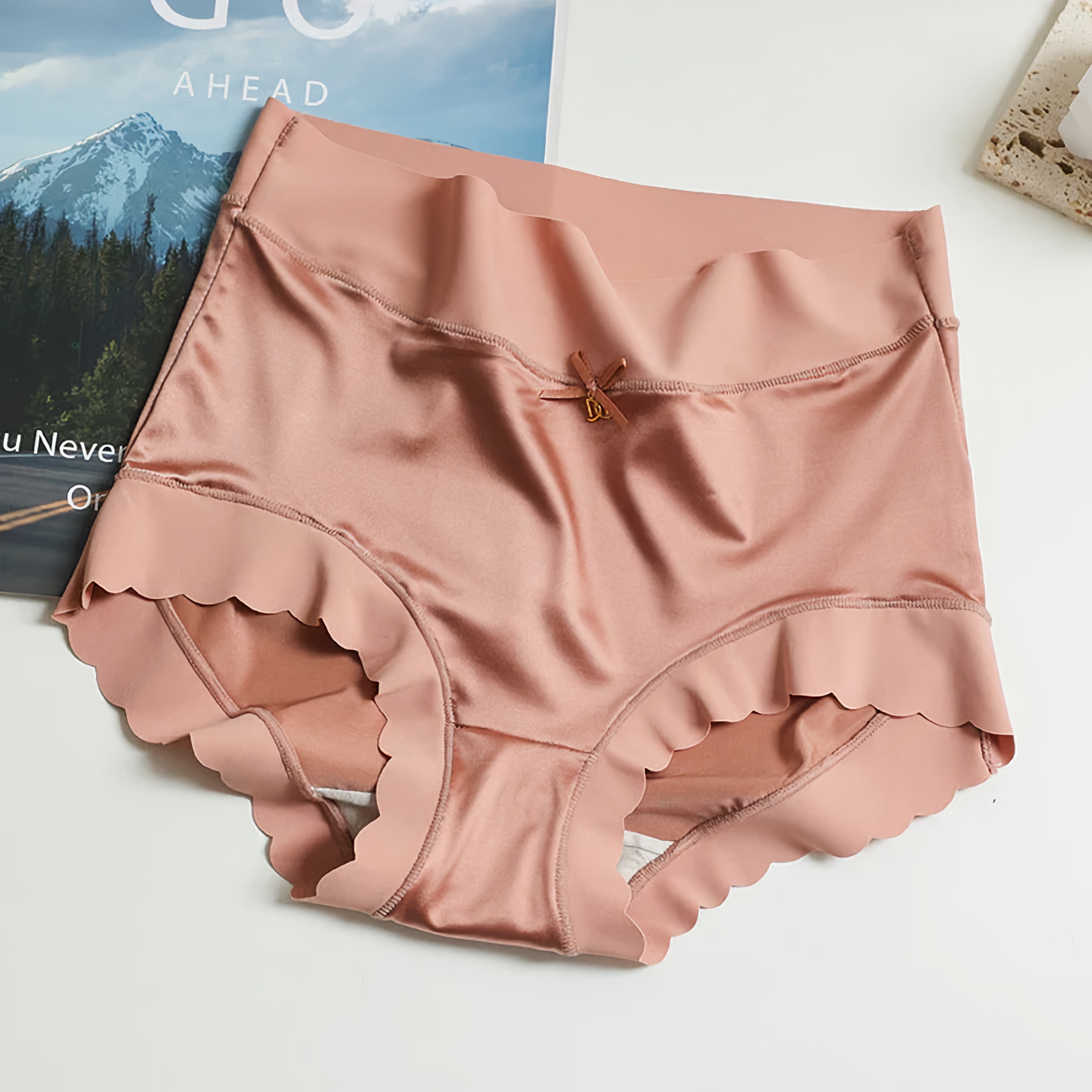 Marcelie | 5 Stykker Sømløs Satin Blød