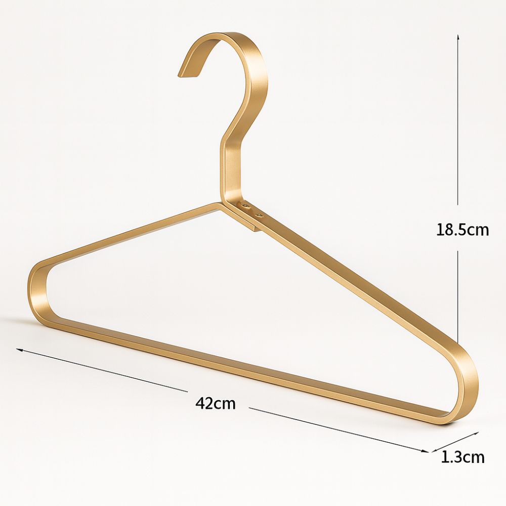 Marcelie | Alloy Slimline Tøjkroge