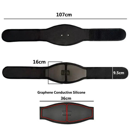 Marcelie | EMS Abs Trainer – 19-niveau abdominal muskelstimulator til kernestyrkelse