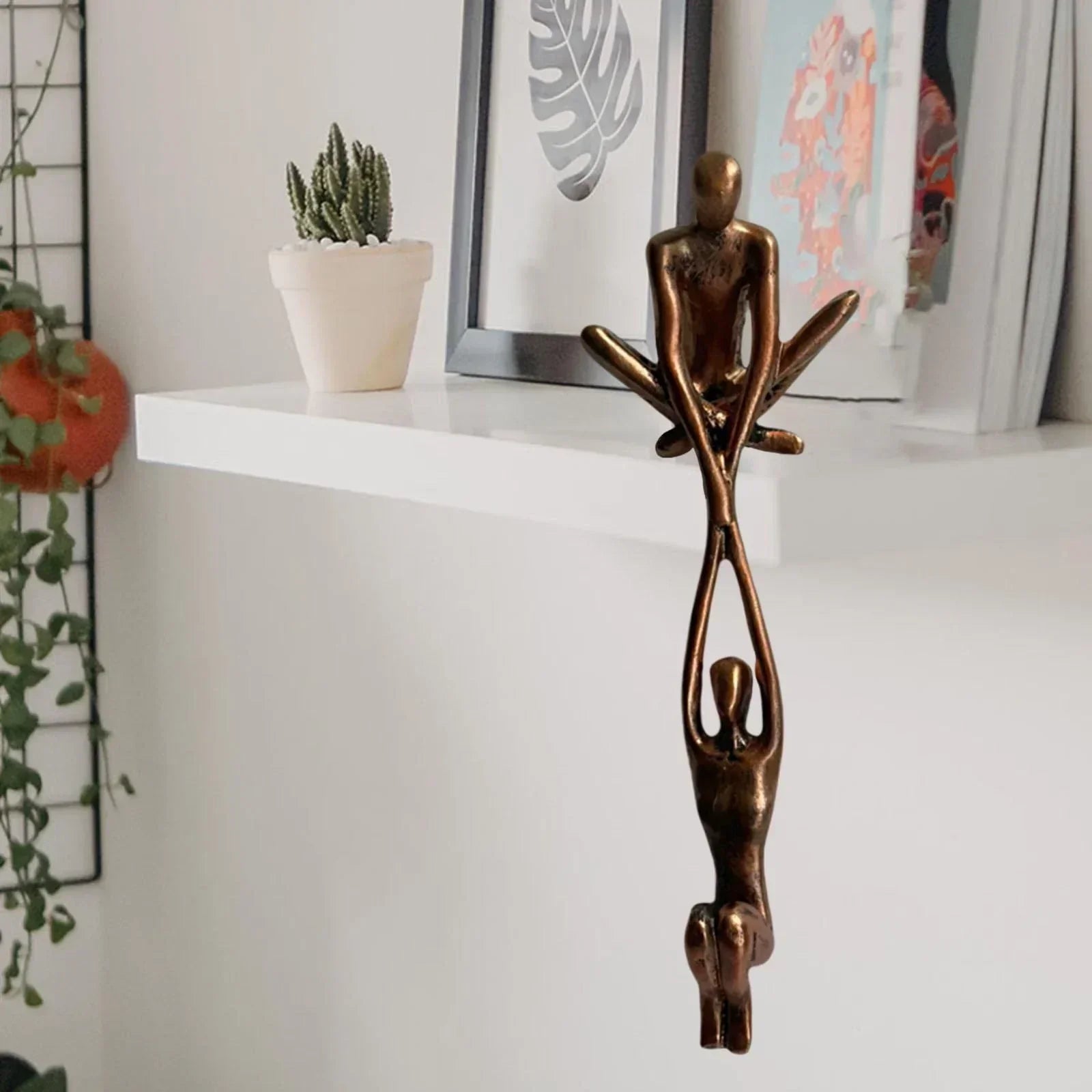 Marcelie | Evig Kærlighed & Styrke | Skulptur Figurine | Hjem Deko | Unik Dekoration