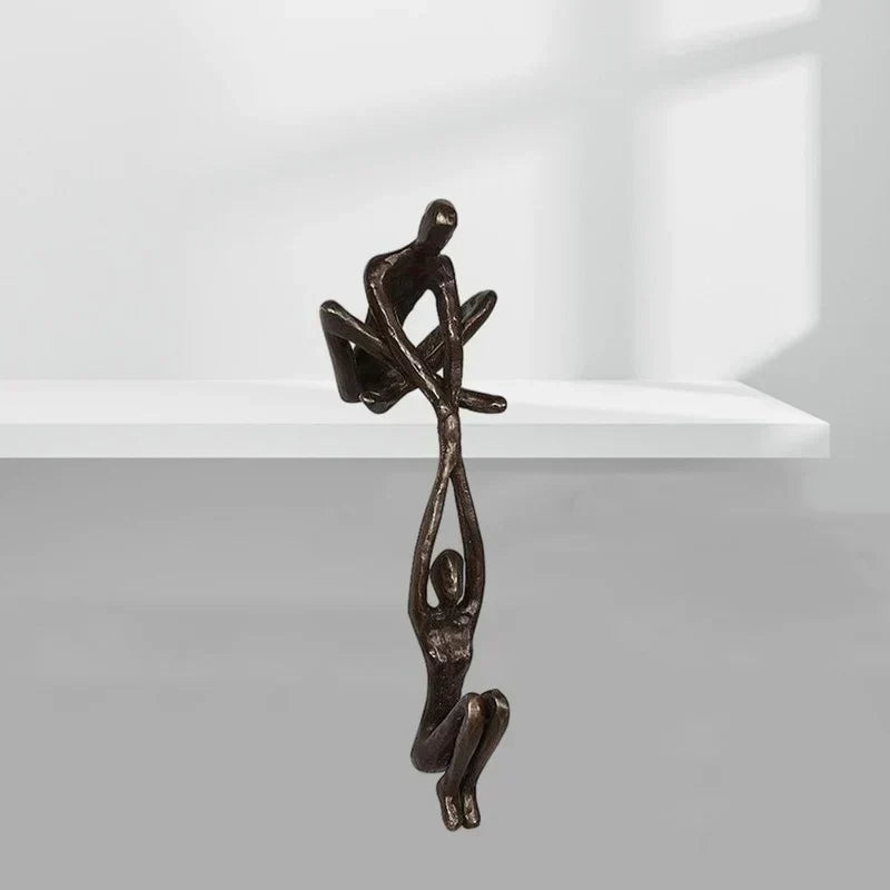 Marcelie | Evig Kærlighed & Styrke | Skulptur Figurine | Hjem Deko | Unik Dekoration