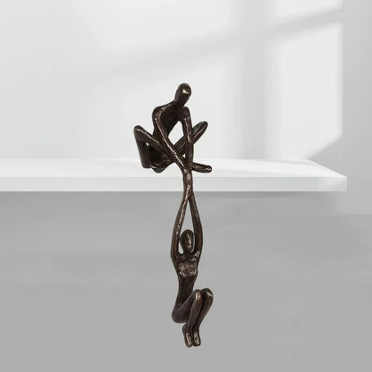 Marcelie | Evig Kærlighed & Styrke | Skulptur Figurine | Hjem Deko | Unik Dekoration