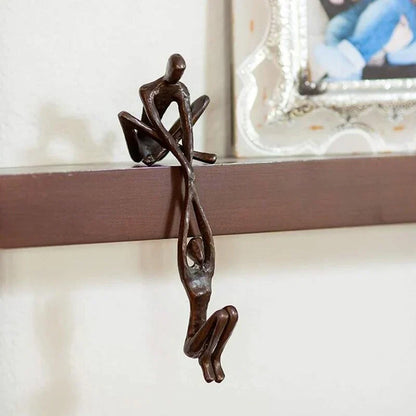 Marcelie | Evig Kærlighed & Styrke | Skulptur Figurine | Hjem Deko | Unik Dekoration