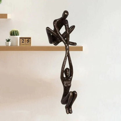Marcelie | Evig Kærlighed & Styrke | Skulptur Figurine | Hjem Deko | Unik Dekoration