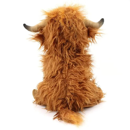 Marcelie | Fluffy Highland Krammedyr – Blød Ko til Unge og Gamle