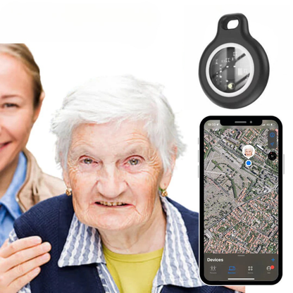 Marcelie | GPS Tracker til Ældre | Realtids Tracking, Vandtæt & Ingen Abonnementsgebyrer for Sindets Ro