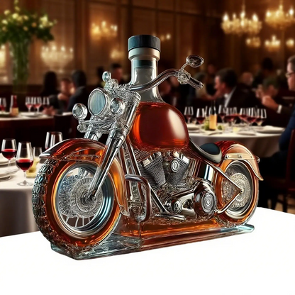 Marcelie | Harley Motorcykel Formet Whiskey Karaffel til Hjemmebaren