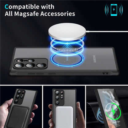 Marcelie | Magnetisk Samsung Telefonetui | Stødabsorberende Beskyttelse | Flere Farver