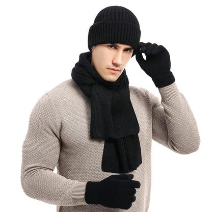 Marcelie Marcelie™ Cool Vinter Sæt | Med Cool Hue, Tørklæde og Handsker!