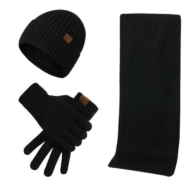 Marcelie Marcelie™ Cool Vinter Sæt | Med Cool Hue, Tørklæde og Handsker!