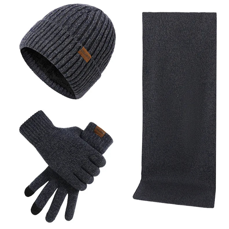 Marcelie Marcelie™ Cool Vinter Sæt | Med Cool Hue, Tørklæde og Handsker!