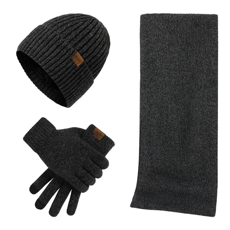 Marcelie Marcelie™ Cool Vinter Sæt | Med Cool Hue, Tørklæde og Handsker!