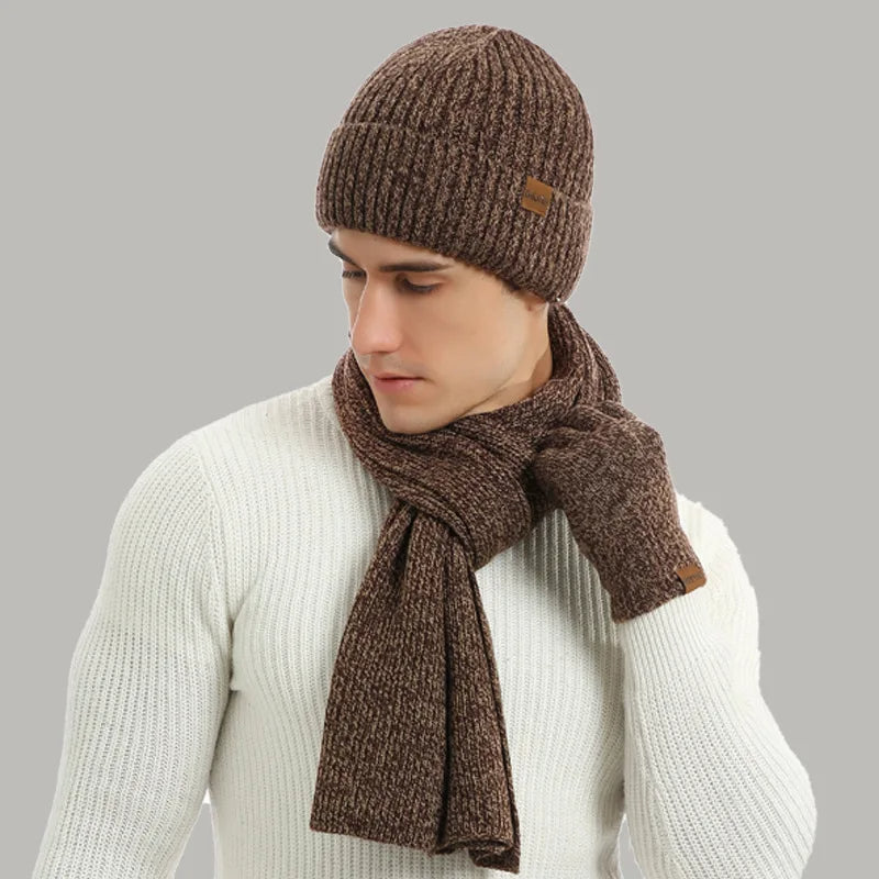 Marcelie Marcelie™ Cool Vinter Sæt | Med Cool Hue, Tørklæde og Handsker!