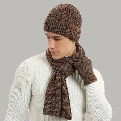 Marcelie Marcelie™ Cool Vinter Sæt | Med Cool Hue, Tørklæde og Handsker!