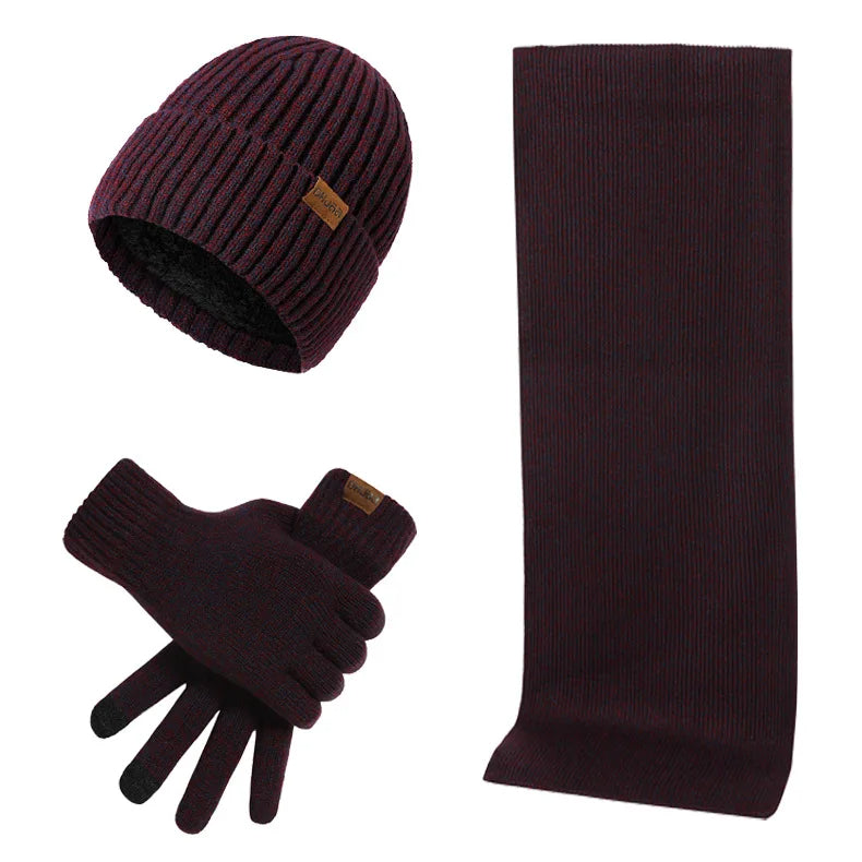 Marcelie Marcelie™ Cool Vinter Sæt | Med Cool Hue, Tørklæde og Handsker!