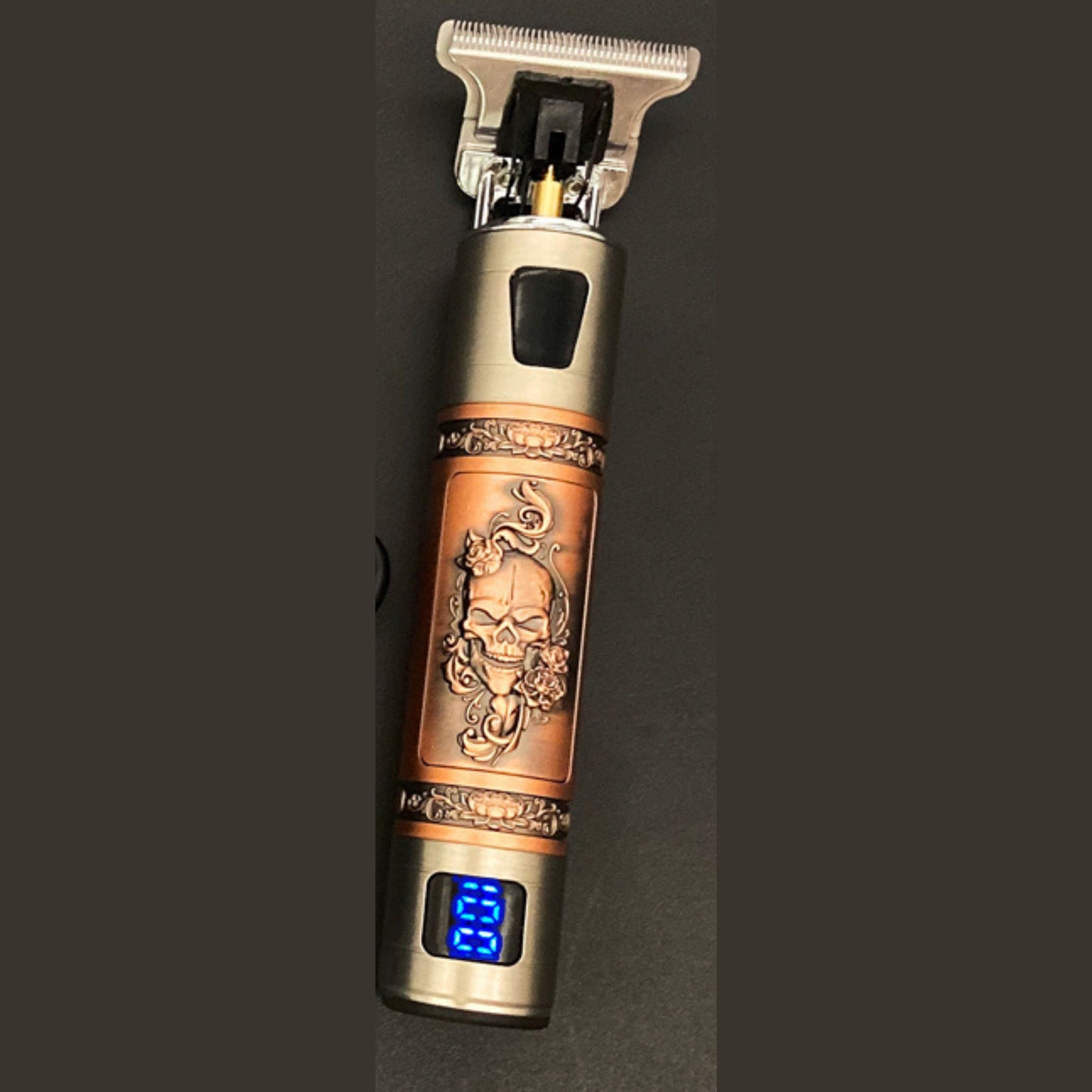 Marcelie Marcelie Skull Vintage Trimmer™ | Barbertrenden i år! - Genopladelig inklusiv vedhæftninger