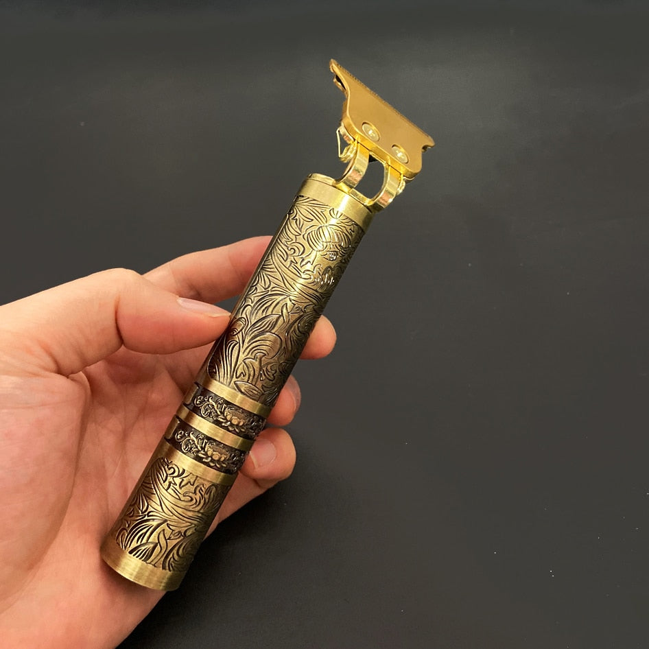 Marcelie Marcelie Skull Vintage Trimmer™ | Barbertrenden i år! - Genopladelig inklusiv vedhæftninger