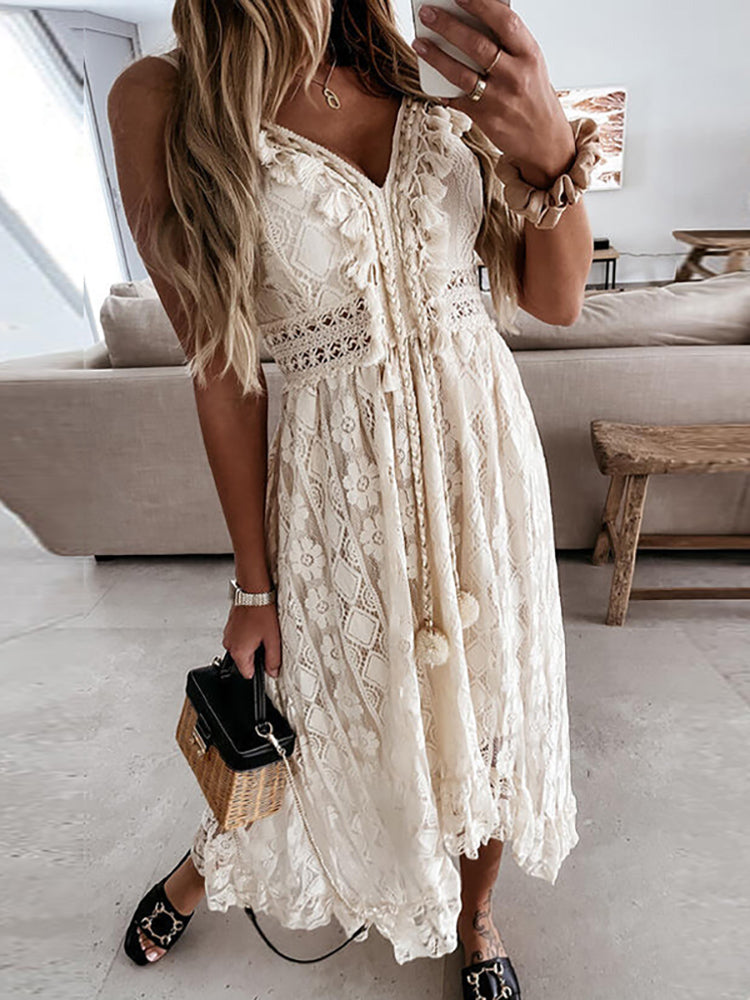 Marcelie Marcelie™ Sommer Mara Maxikjole | En elegant og chic kjole