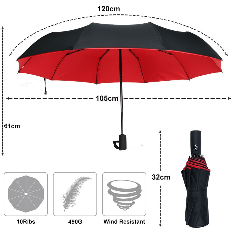 Marcelie Marcelie™ Vindafvisende Stormparaply | Paraplyen der kan klare enhver storm