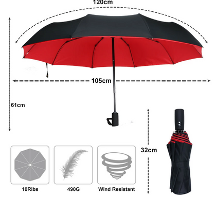 Marcelie Marcelie™ Vindafvisende Stormparaply | Paraplyen der kan klare enhver storm