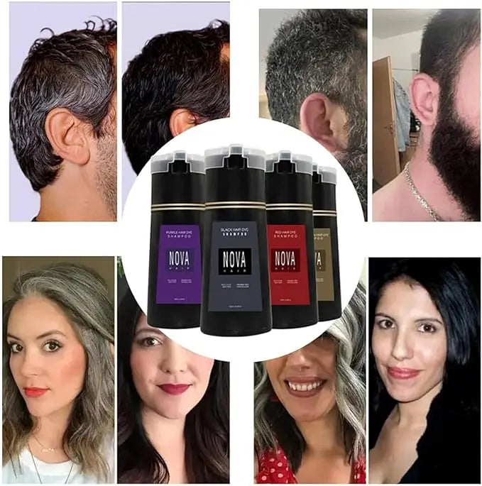 Marcelie | NovaHair Instant Dye Shampoo – Hurtig farveopfriskning til dit hår