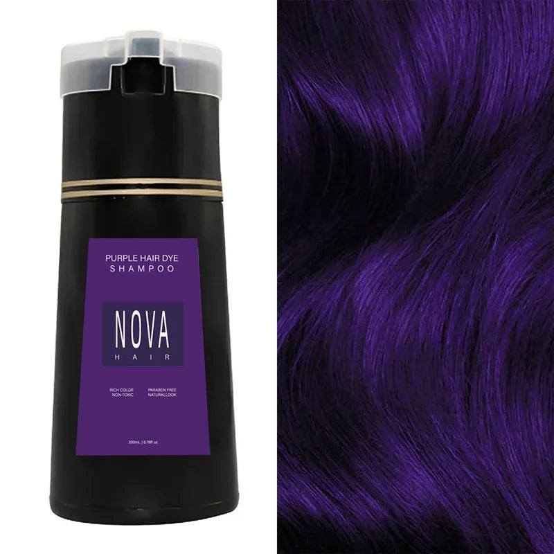 Marcelie | NovaHair Instant Dye Shampoo – Hurtig farveopfriskning til dit hår