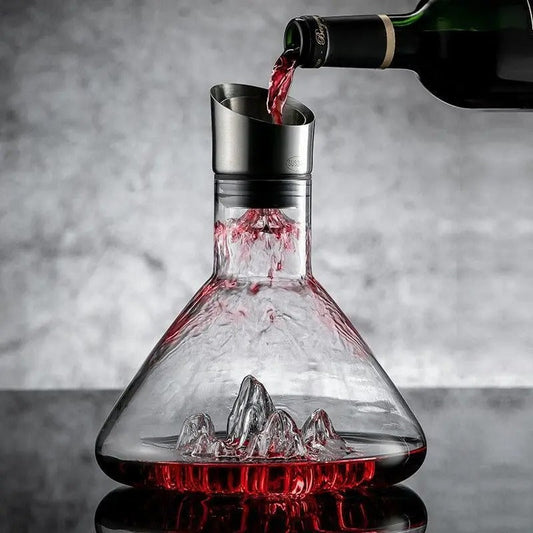 Marcelie | Premium Vin Dekanter | Blyfrit Krystal med Hurtig Aeration & Filtrering for Forbedret Smagsoplevelse
