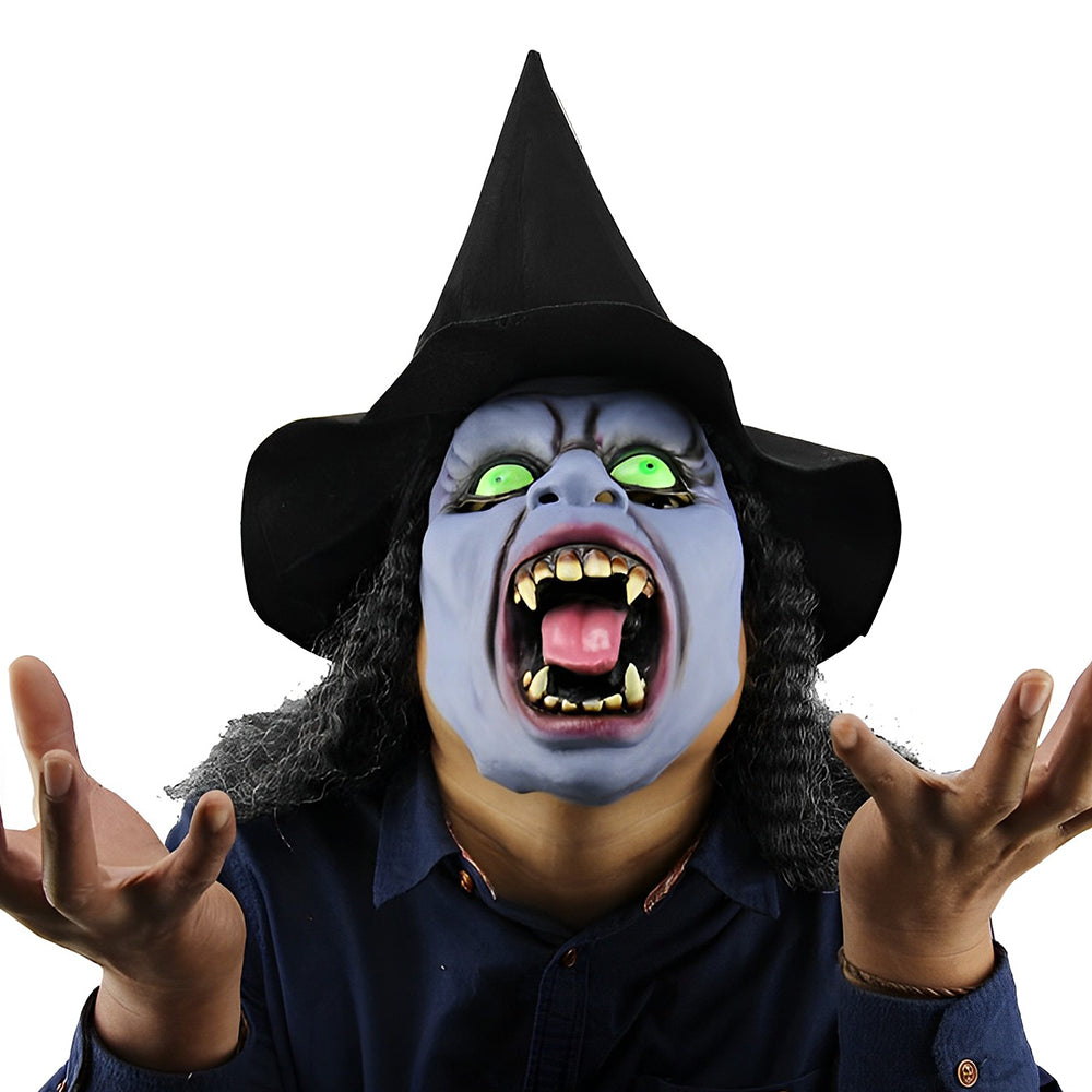 Marcelie | Realistisk Gamle Mand Maske – Halloween og Cosplay Latex Maske med Bevægelsesdygtig Mund