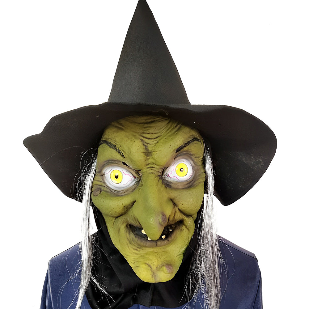 Marcelie | Realistisk Gamle Mand Maske – Halloween og Cosplay Latex Maske med Bevægelsesdygtig Mund