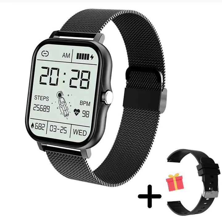 Marcelie | Smartwatch | Multifunktionel Sundheds- & Fitness Tracking | Flere Farver