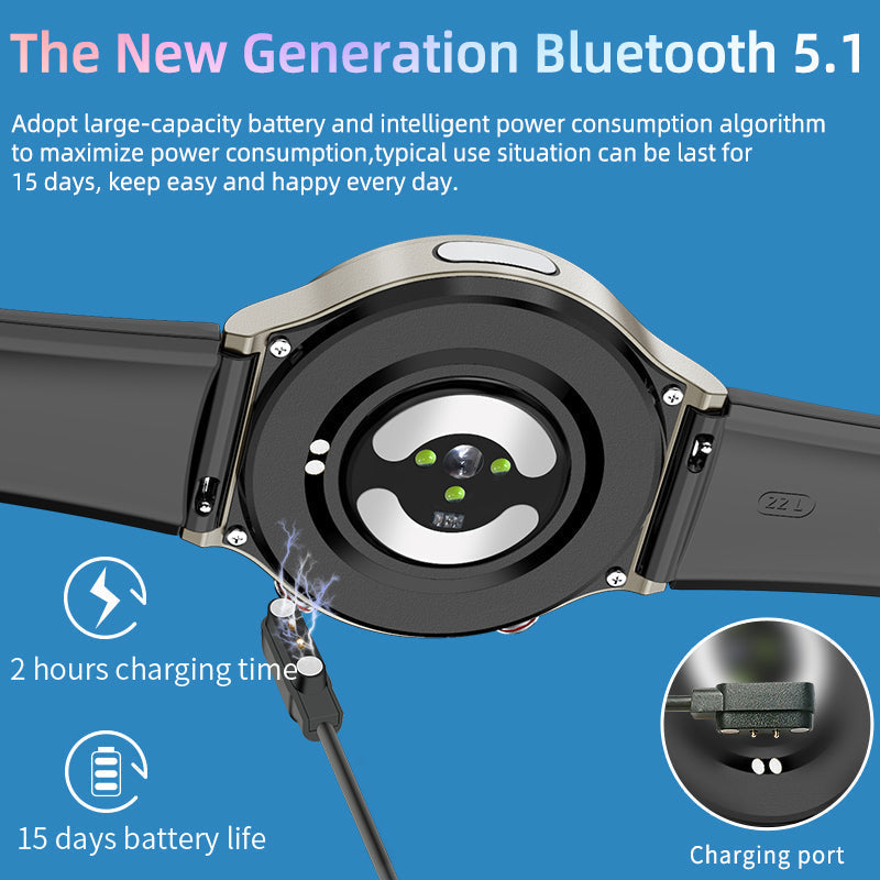 Marcelie | Sund Smartwatch | EKG, SpO2 & Puls