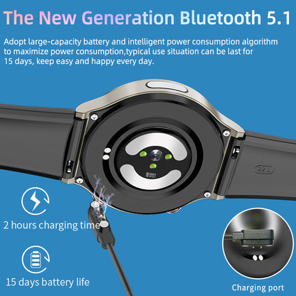 Marcelie | Sund Smartwatch | EKG, SpO2 & Puls