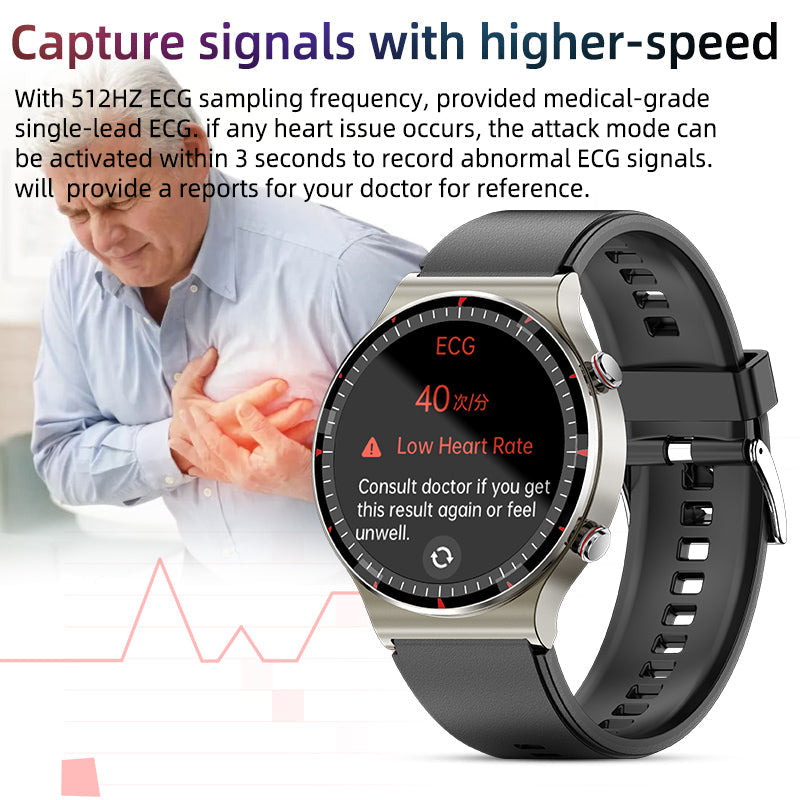 Marcelie | Sund Smartwatch | EKG, SpO2 & Puls