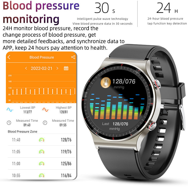 Marcelie | Sund Smartwatch | EKG, SpO2 & Puls