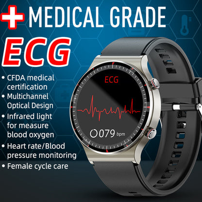 Marcelie | Sund Smartwatch | EKG, SpO2 & Puls