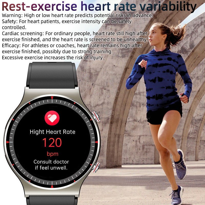 Marcelie | Sund Smartwatch | EKG, SpO2 & Puls