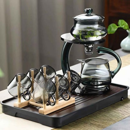 Marcelie | TranquiliTea – Magnetisk Glasinfusion Teapot for Forbedret Smag & Velvære