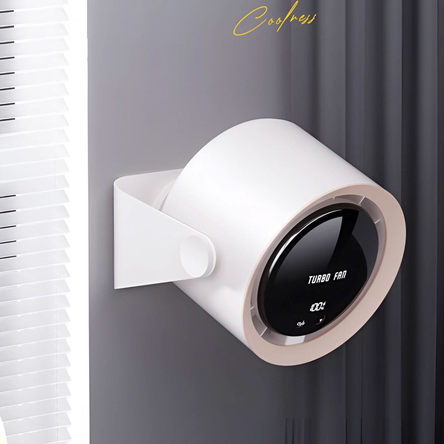 Marcelie | Turbo Bladeless Ventilator med LED Skærm Stille Køling