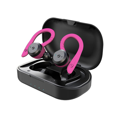 Marcelie | Vega Vandtætte Trådløse Sport Ørepropper – 20 Timer Spilletid | Bluetooth 5.0, IPX7 til Svømning & Fitness
