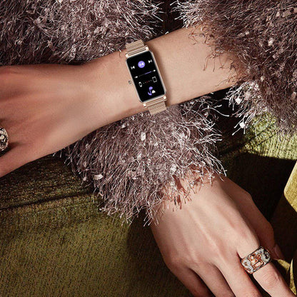 Marcelie | Zelina Kvinders Smartwatch – Stilfuld Fitness Tracker med Puls, Søvnmonitor & Notifikationer
