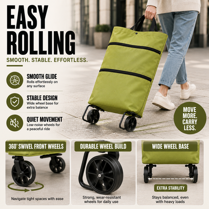 MarcelieMarcelie | Rollpack Foldbar Vogn med Hjul