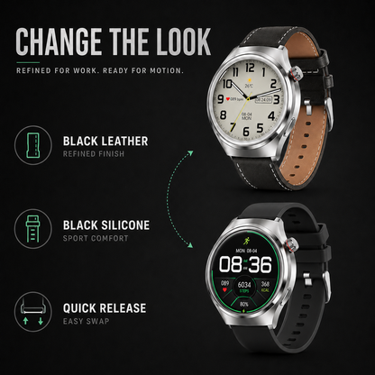 MarcelieMarcelie | Sund Smartwatch med Blodtryksmåler