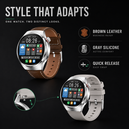 MarcelieMarcelie | Sund Smartwatch med Blodtryksmåler