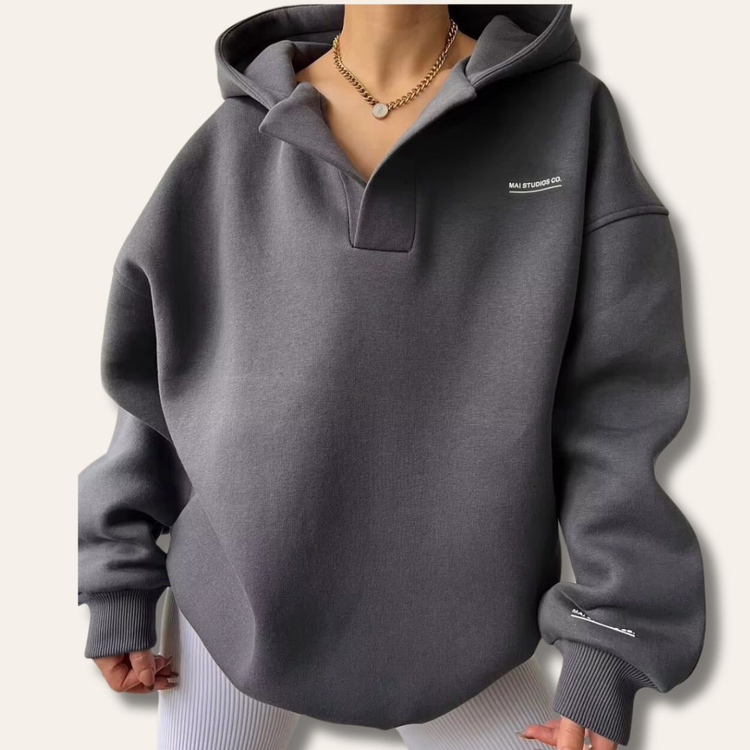 Aïcha | Sweat à capuche oversize pour femme - Image 2