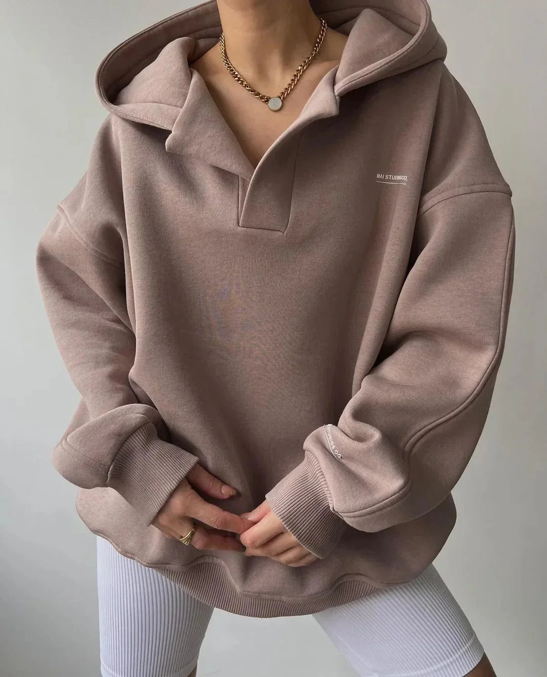 Aïcha | Sweat à capuche oversize pour femme - Image 3