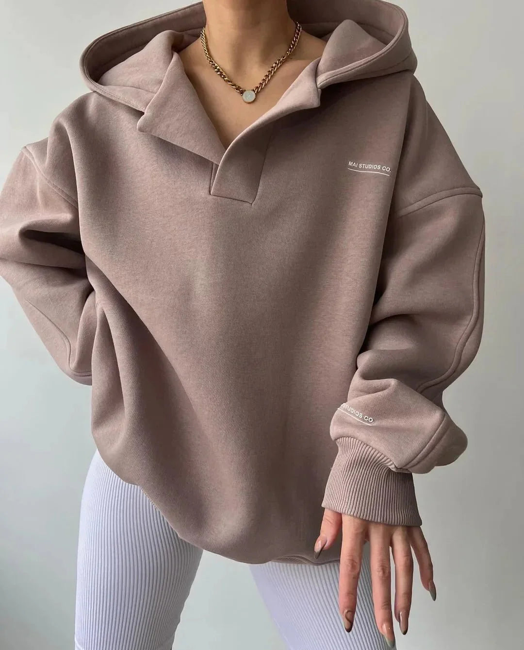 Aïcha | Sweat à capuche oversize pour femme - Image 11