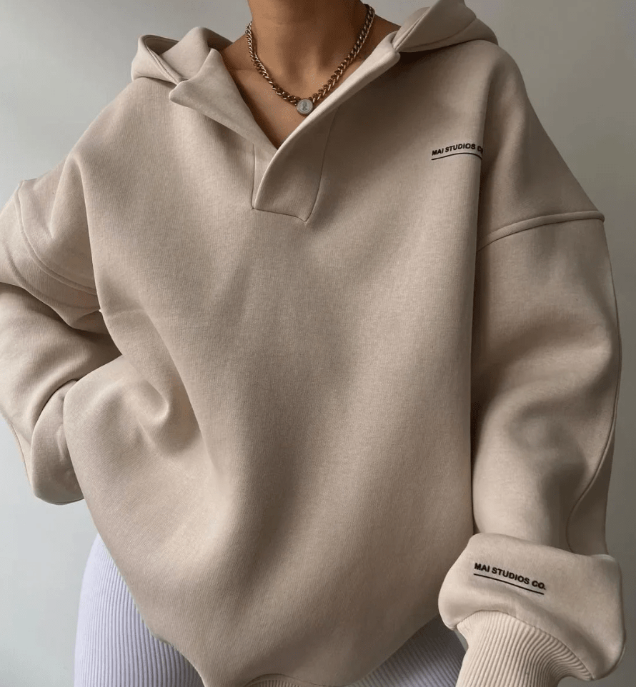 Aïcha | Sweat à capuche oversize pour femme - Image 1
