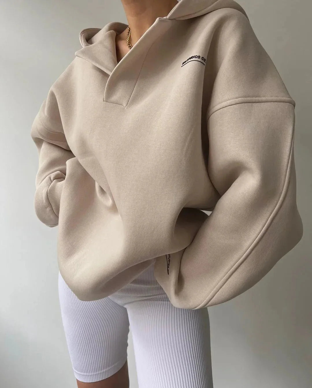 Aïcha | Sweat à capuche oversize pour femme - Image 12